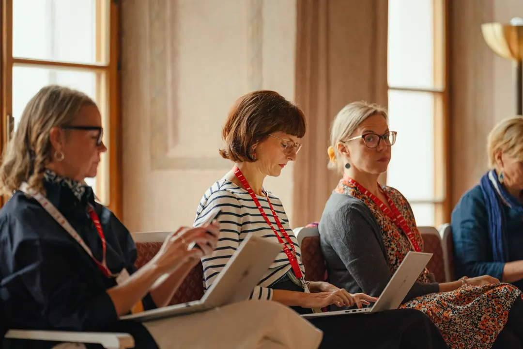 Conferences, photograph by Dag Markl