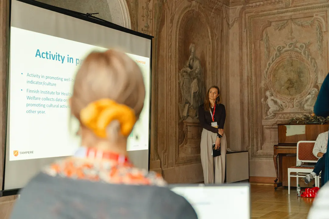 Conferences, photograph by Dag Markl